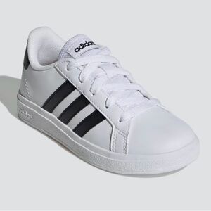 Adidas Kids Grand Court 2.0 Shoes Black & White